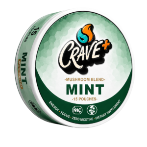 Crave Mushroom Pouch - Cool Mint